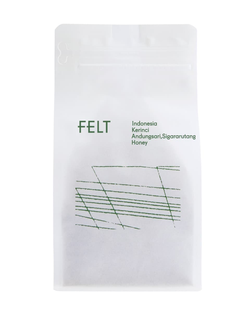 Indonesia Kerinci Andungsari Sigararutang Honey by Felt Coffee