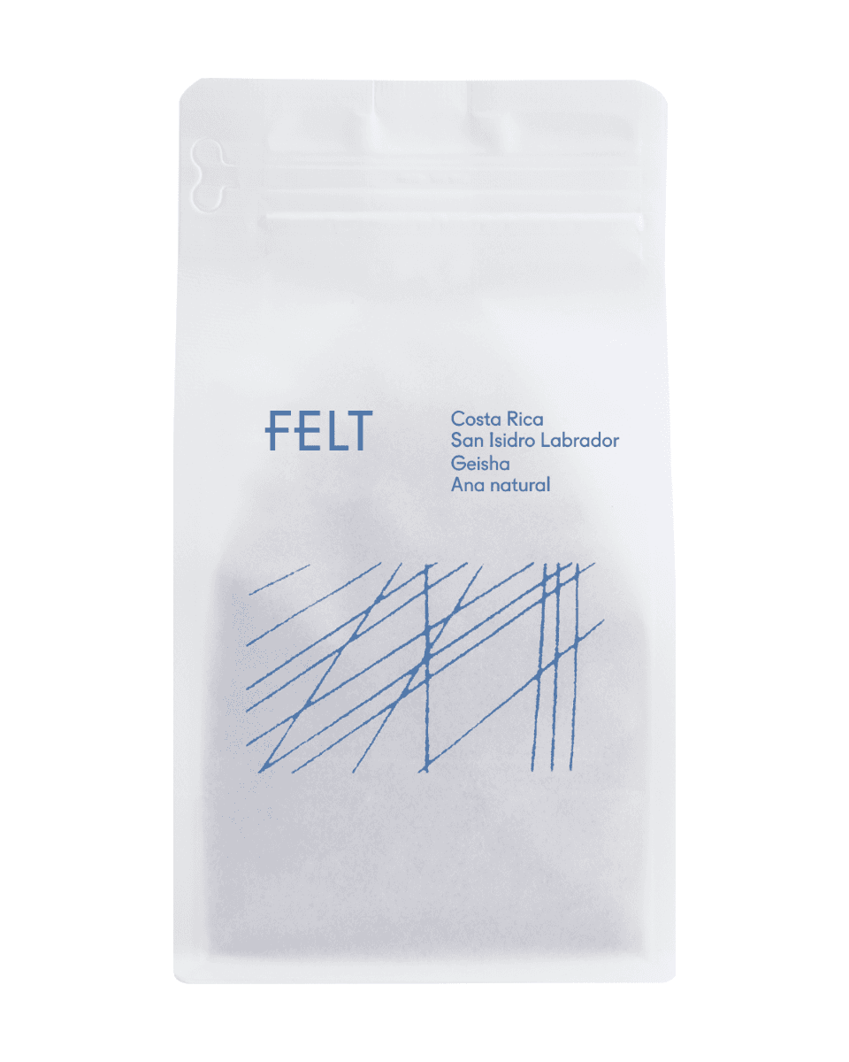 Costa Rica San Isidro Labrador Finca El Cedro Geisha Anaerobic Natural by Felt Coffee