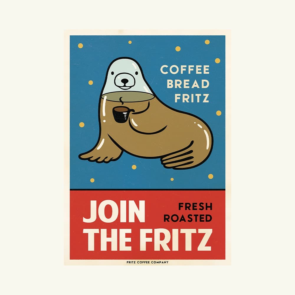 Fritz Coffee Company Poster
