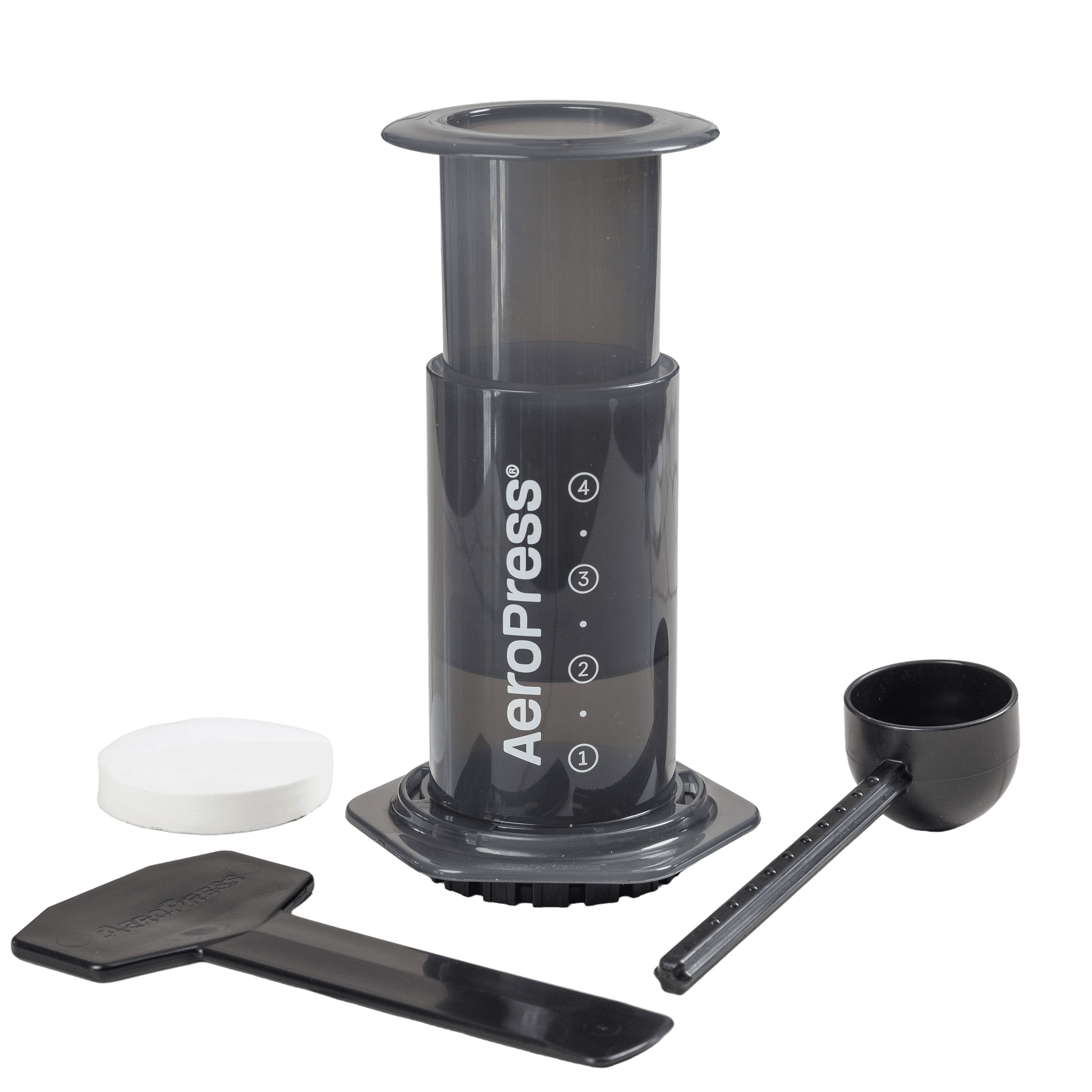 AeroPress Original Coffee Maker with 350 filters & Tote