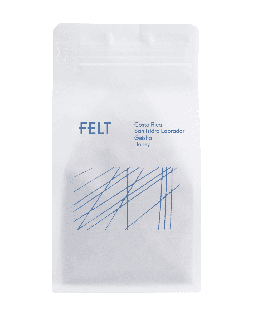 Costa Rica San Isidro Labrador Finca El Cedro Geisha Honey by Felt Coffee
