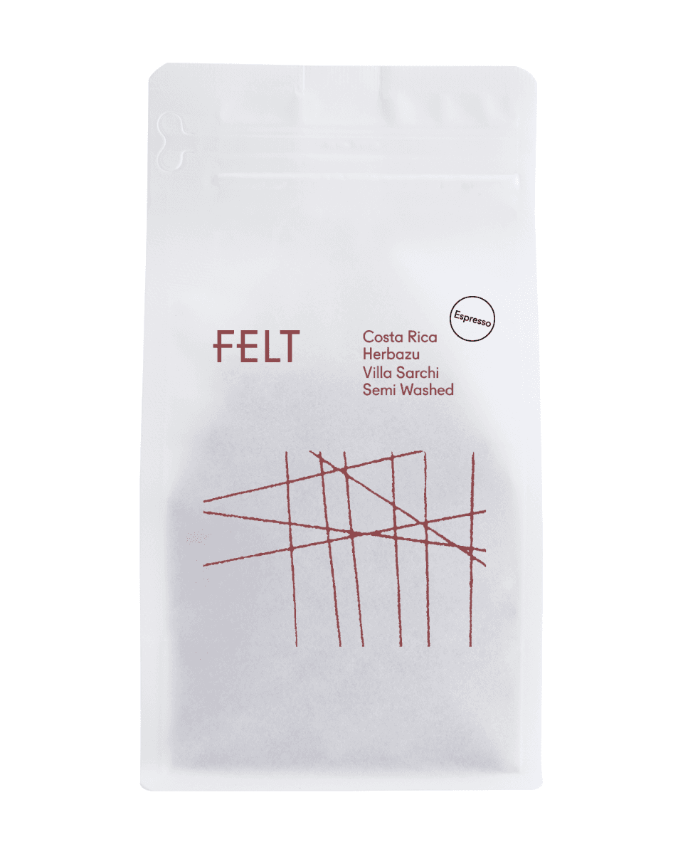 Costa Rica Herbazu Villa Sarchi Semi Washed — Espresso by Felt Coffee