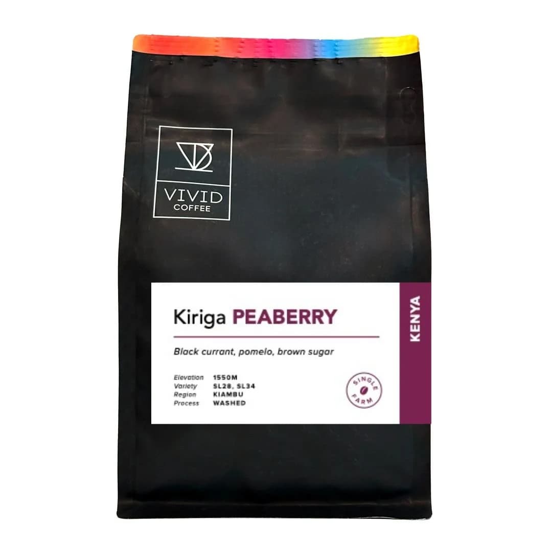 Kiriga PEABERRY, Kenya by Vivid Coffee