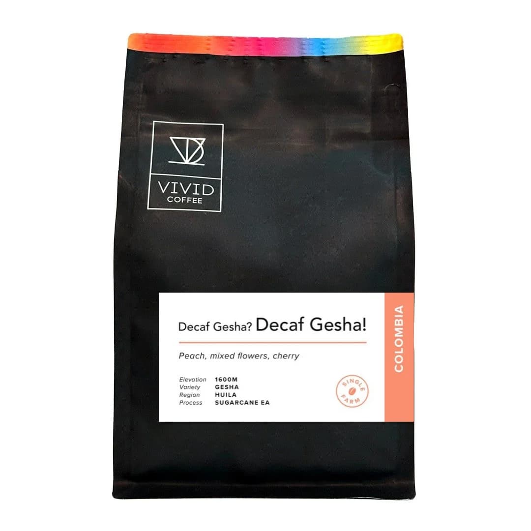 Decaf Gesha? Decaf Gesha! by Vivid Coffee