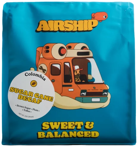 Sugar Cane Decaf - Colombia, Airship Coffee