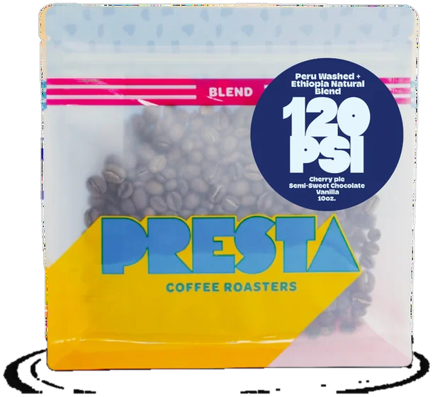 120 PSI Blend, Presta Coffee Roasters