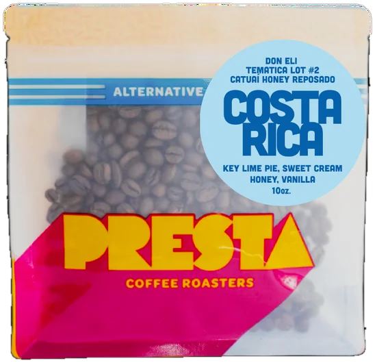 Costa Rica - Don Eli Tematica 2 - Catuaí, Honey Reposado, Presta Coffee Roasters