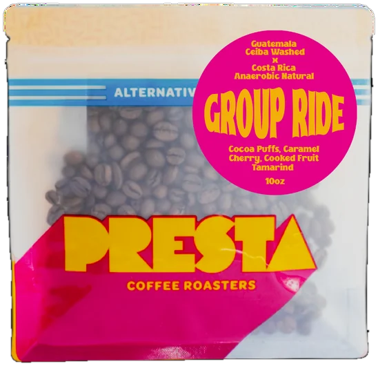 Group Ride, Presta Coffee Roasters